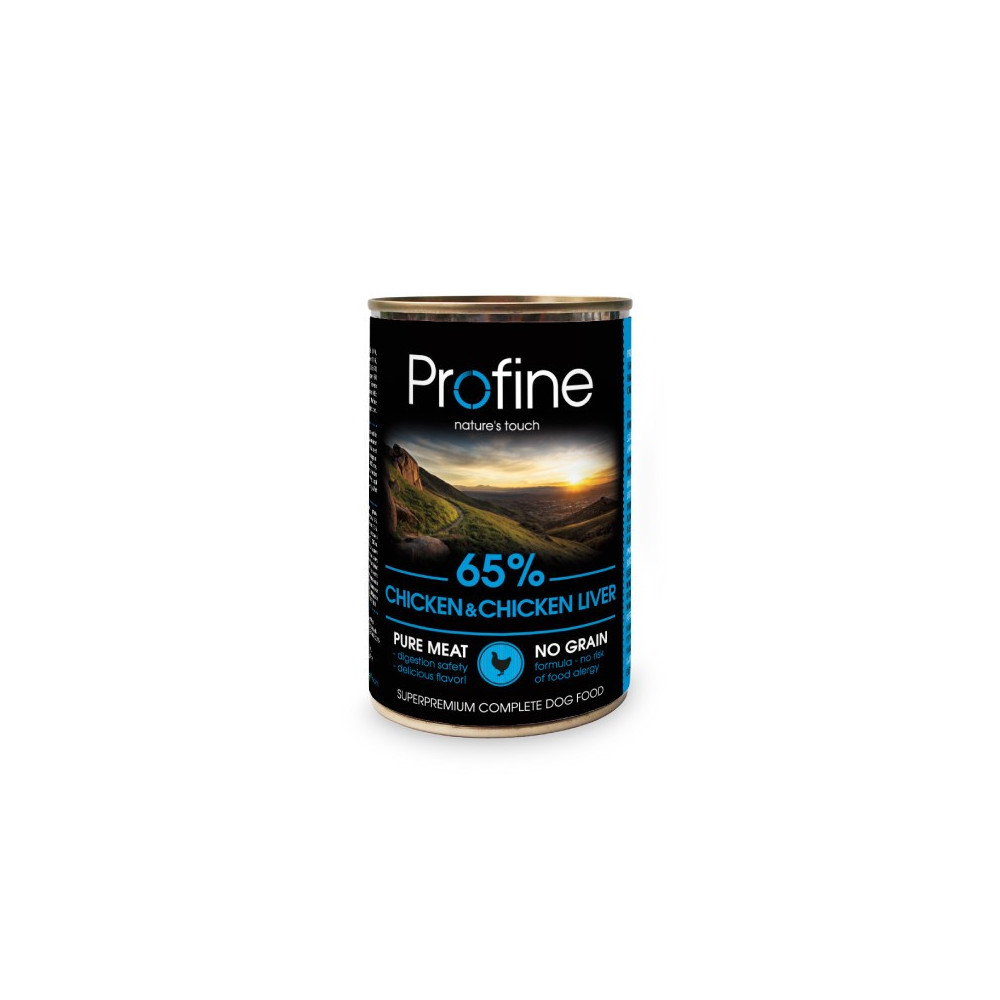 Profine 400 gr Lata frango Fígado de Frango