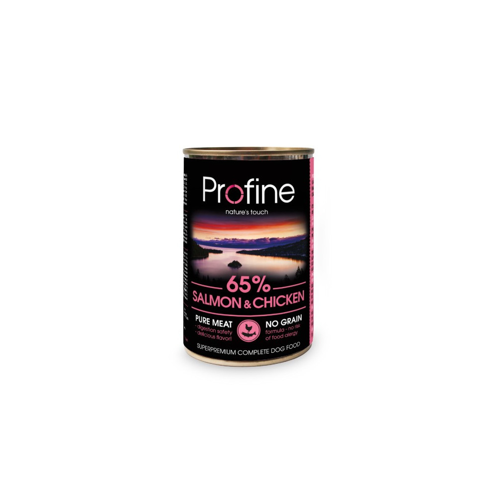 Profine 400 gr Lata Salmão e Frango