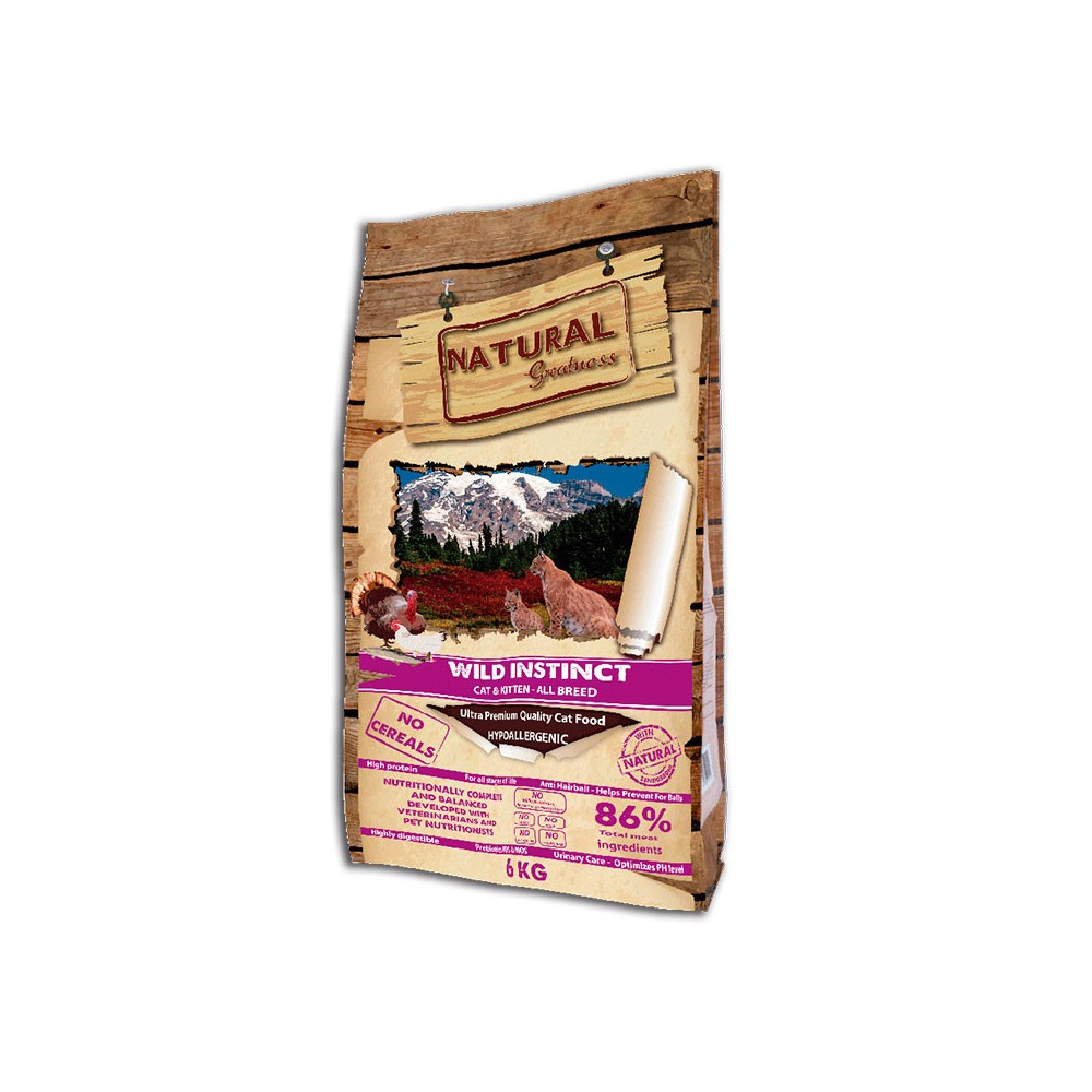 Grandeza Natural Wild Instinct Cat & Kitten All Bread