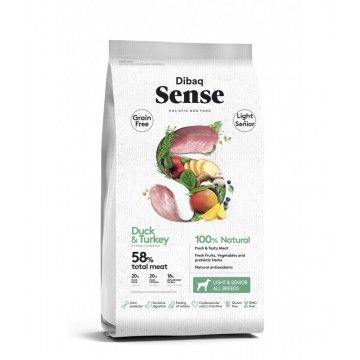 Dibaq Sense Duck & Turkey (Light & Senior)