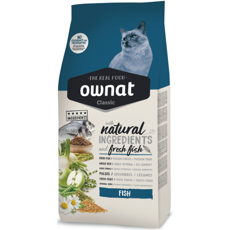 Ownat Cat Classic Fish 4 kg