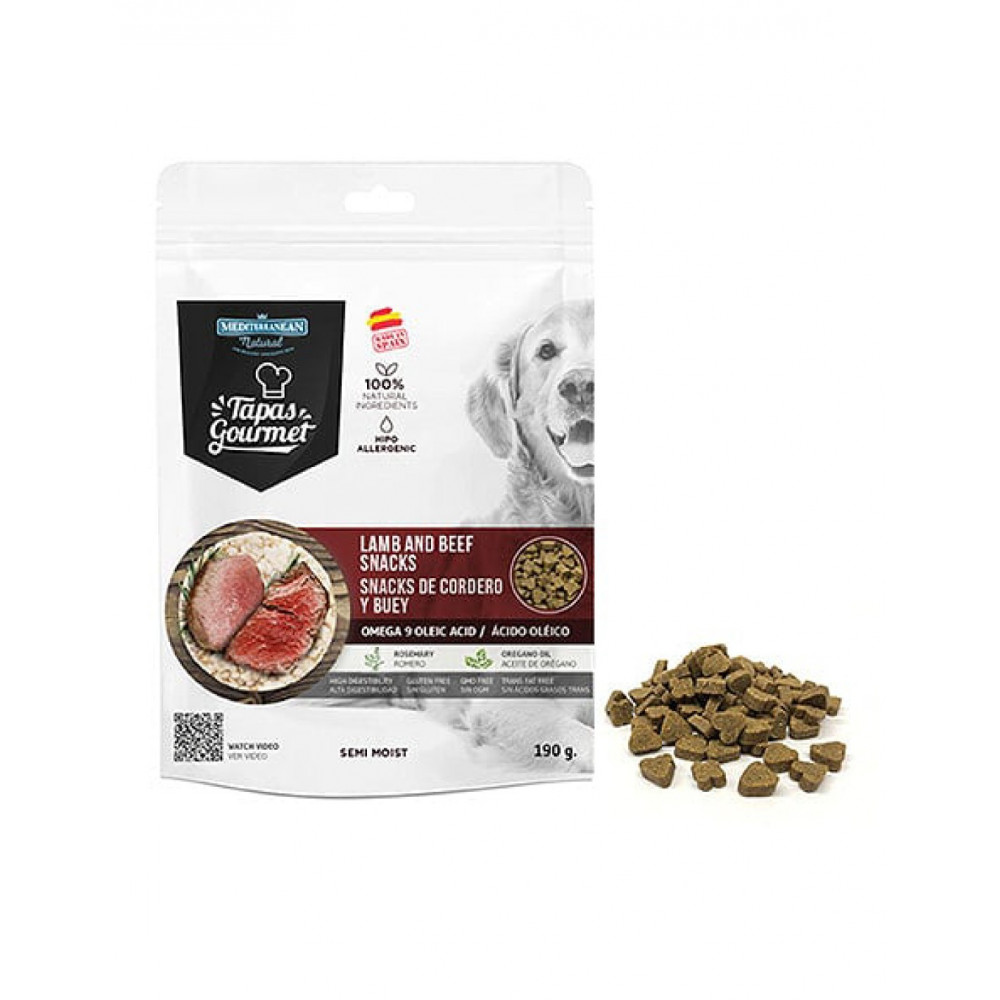 Mediterrâneo Natural Gourmet Tapas de Carneiro e Carneiro 190 g