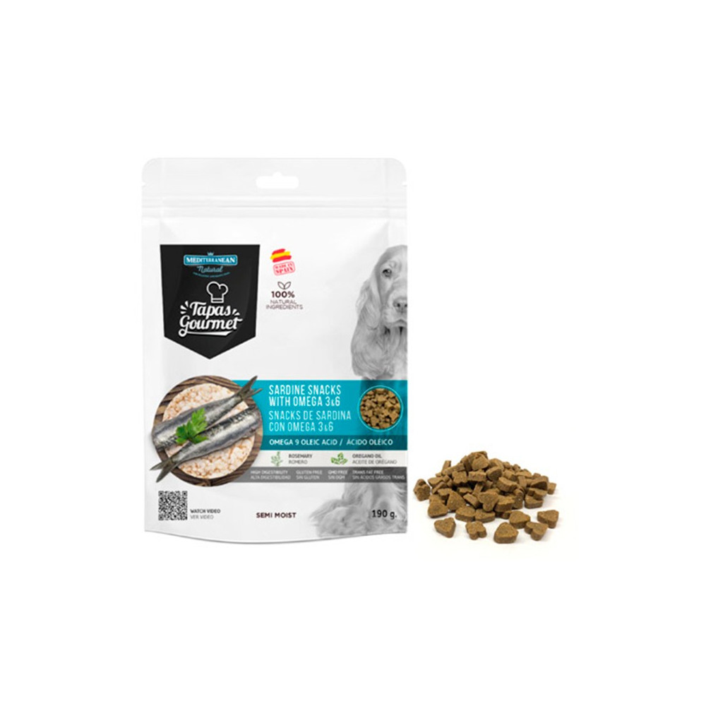 Mediterrâneo Tapas Naturais Gourmet Sardinha 190 g