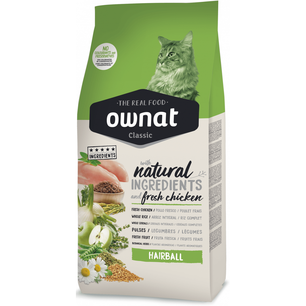 Ownat Cat Classic Hairball 4 kg
