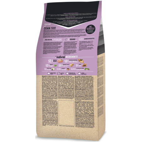 Ownat Cat Esterilizado apenas sem grãos 8 kg