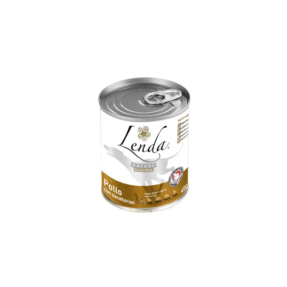 Can Lenda Nature Grain Free Frango com Cenoura 400 gr