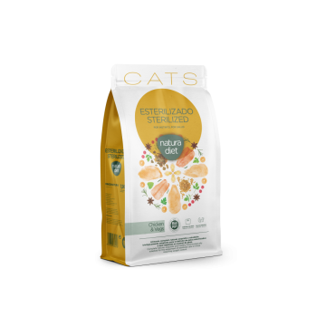 Natura Diet Gatos esterilizados 1,5 Kg