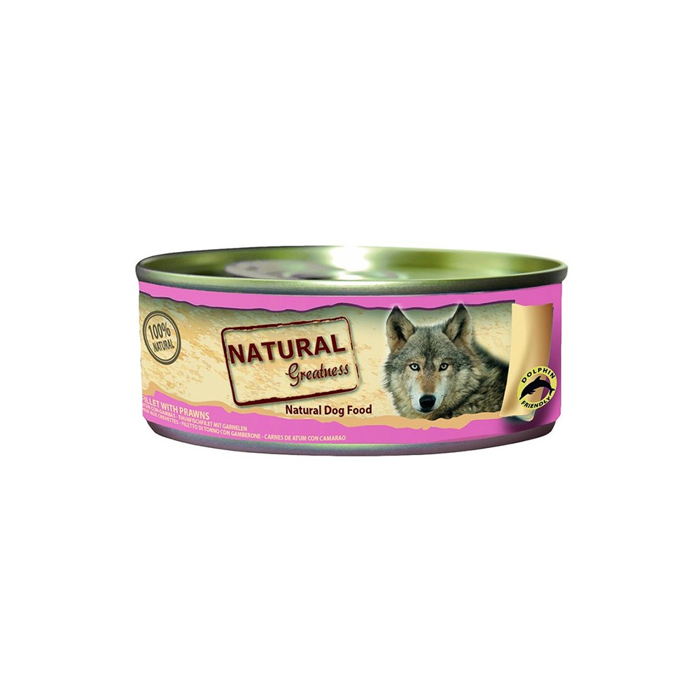 Natural Greatness Lata Filete de Atum com Camarão 156 gr