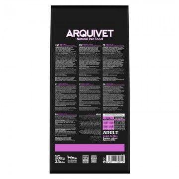 Arquivet Cachorro Adulto Cordeiro e Arroz 15 kg