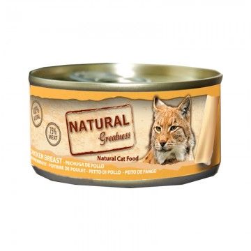 Natural Greatness Gato Lata Peito de Frango