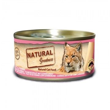 Grandeza Natural Gato Can Filé de Atum com Camarão