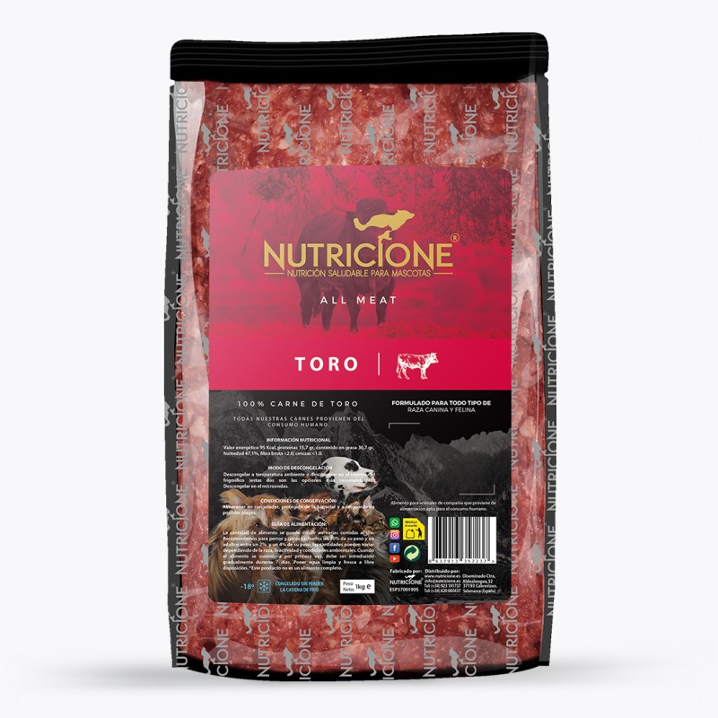 Diet Barf Nutricione All Meat de Toro Diet Barf Nutricione All Meat de Toro