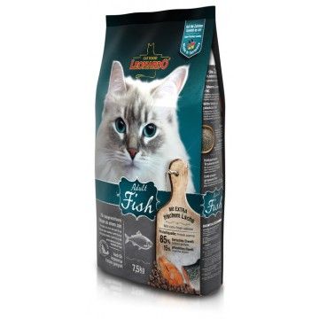 Leonardo Dry Cat Adulto Peixe 7,5 kg