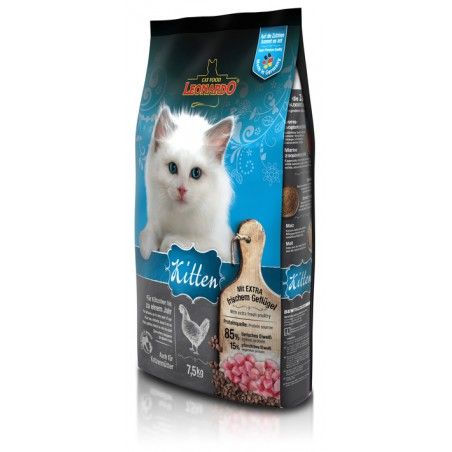 Alimento Seco Leonardo para Gatinhos 7,5 kg