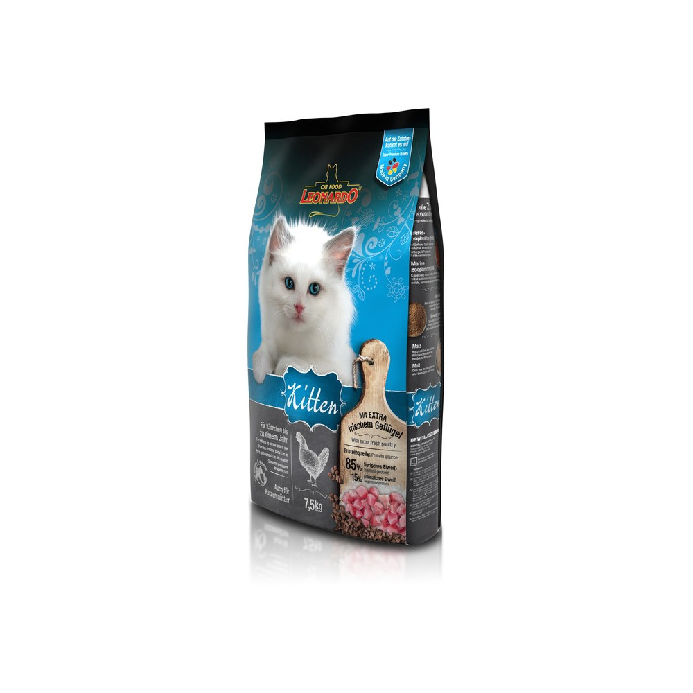 Alimento Seco Leonardo para Gatinhos 7,5 kg