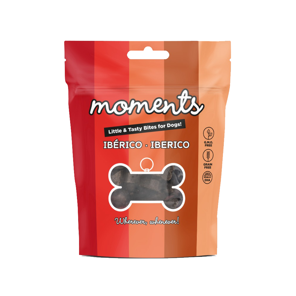 Momentos snacks para cães 60 gr ibéricos