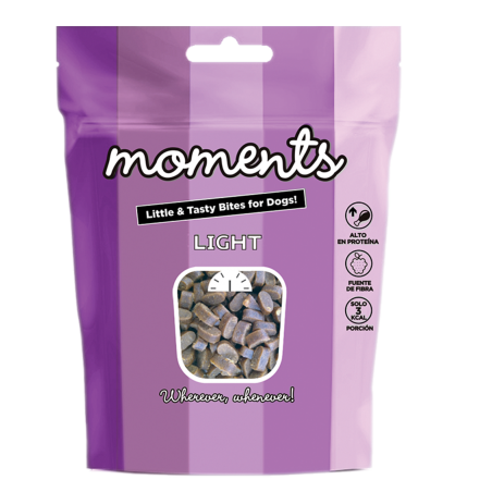 Snacks Moments para cães 60 gr light