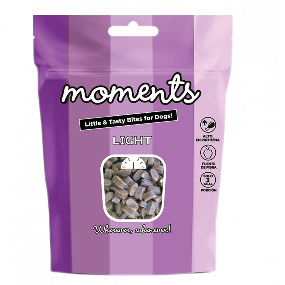 Snacks Moments para cães 60 gr light