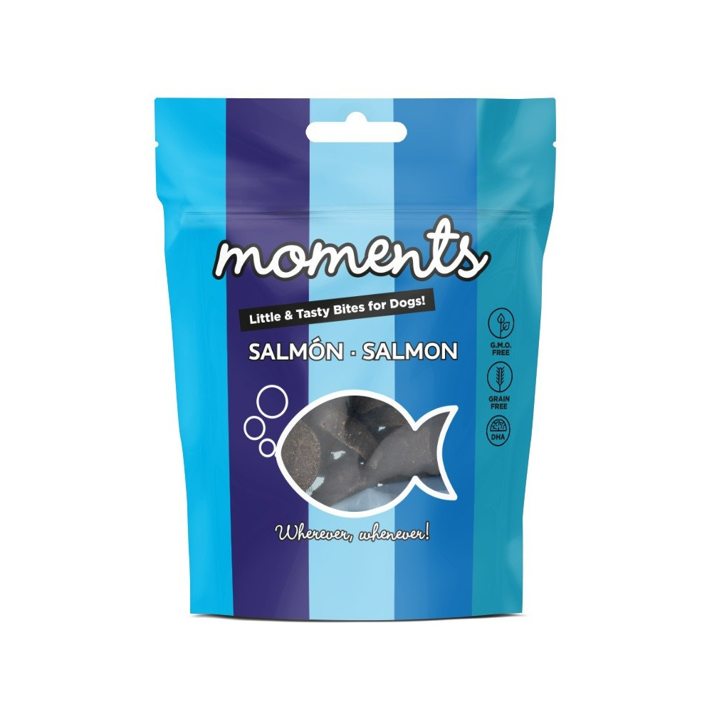 Snacks Moments para cães 60 gr de salmão