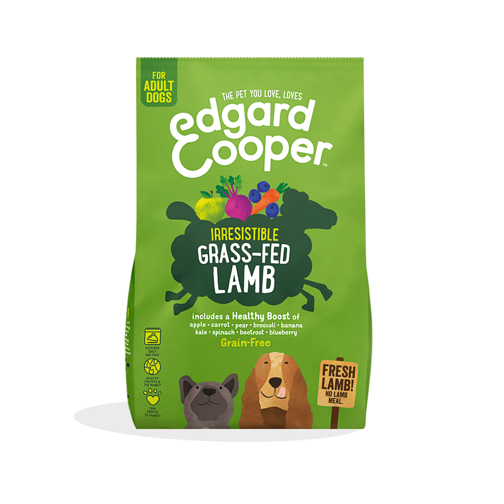 Edgard & Cooper Grain Free Cordeiro de erva fresca