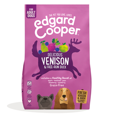 Edgard & Cooper Grain Free Venison e Duck Fresh do Celeiro