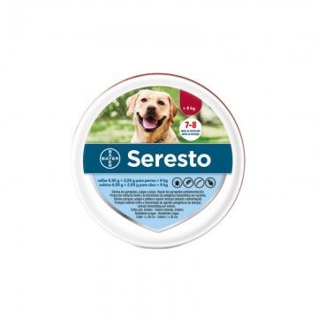 Seresto Coleira de cão + 8 Kg / 70cm