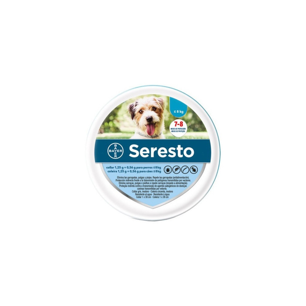 Seresto Coleira Cão - 8Kg / 38cm
