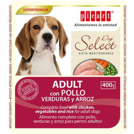 Picart Select  Comida Húmida para cães 400gr