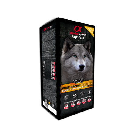 Alpha Spirit Alimentação Semi-Húmida Aves de criação