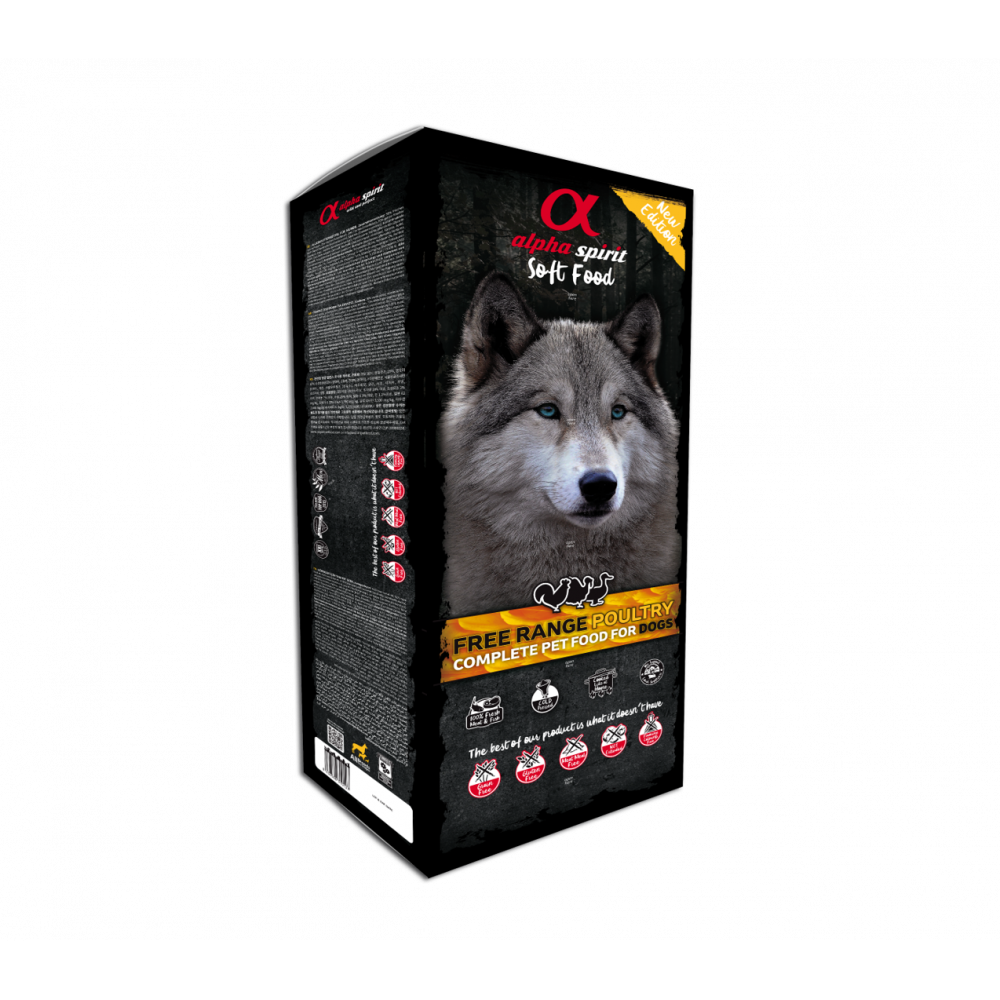 Alpha Spirit Alimentação Semi-Húmida Aves de criação