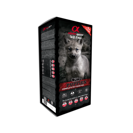 Alpha Spirit  Alimentação semi-húmida Puppies