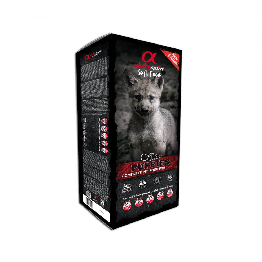 Alpha Spirit  Alimentação semi-húmida Puppies
