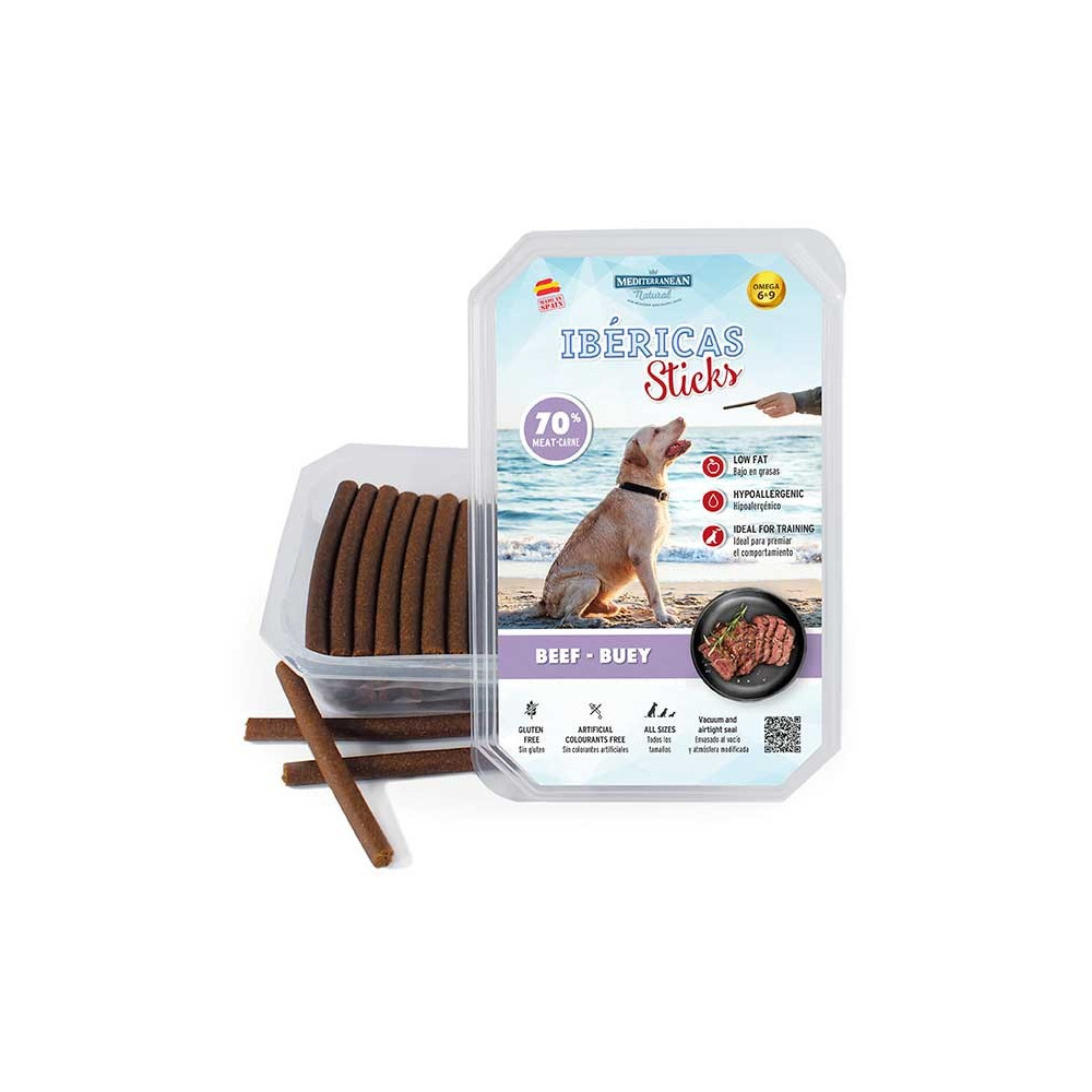 Mediterranean Ibéricas Sticks Rico em carne de vaca