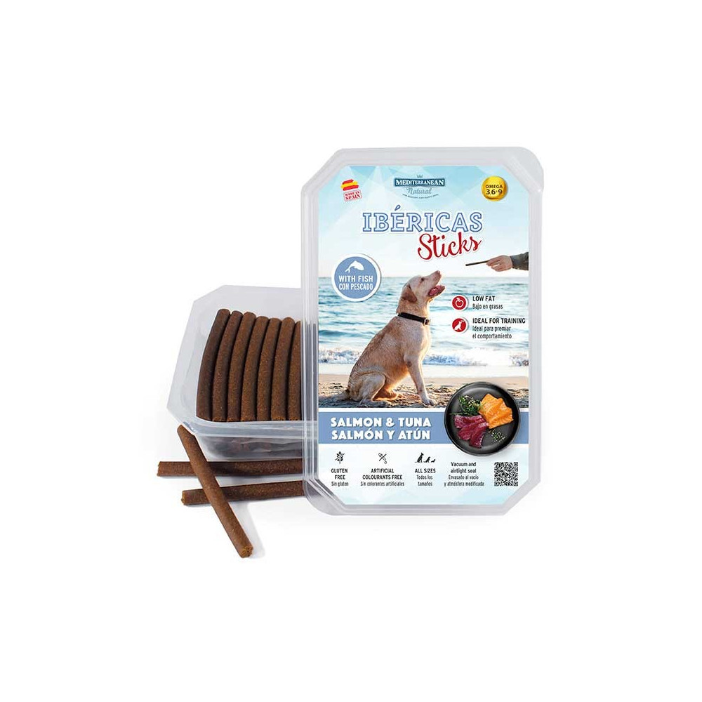 Mediterranean Ibéricas Sticks con Salmão e Atum Mediterranean Ibéricas Sticks con Salmão e Atum