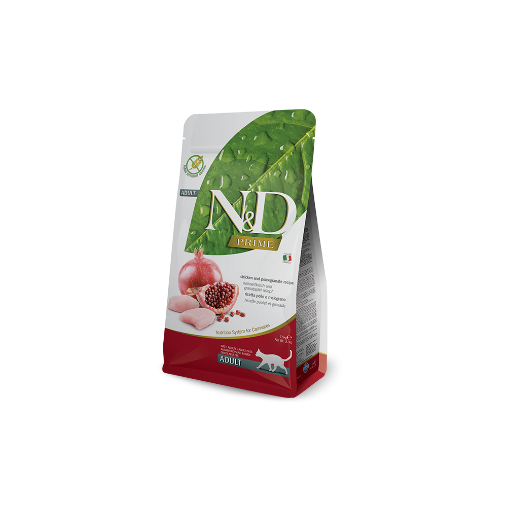 Farmina N&D Prime Cat Adult Frango e Romã