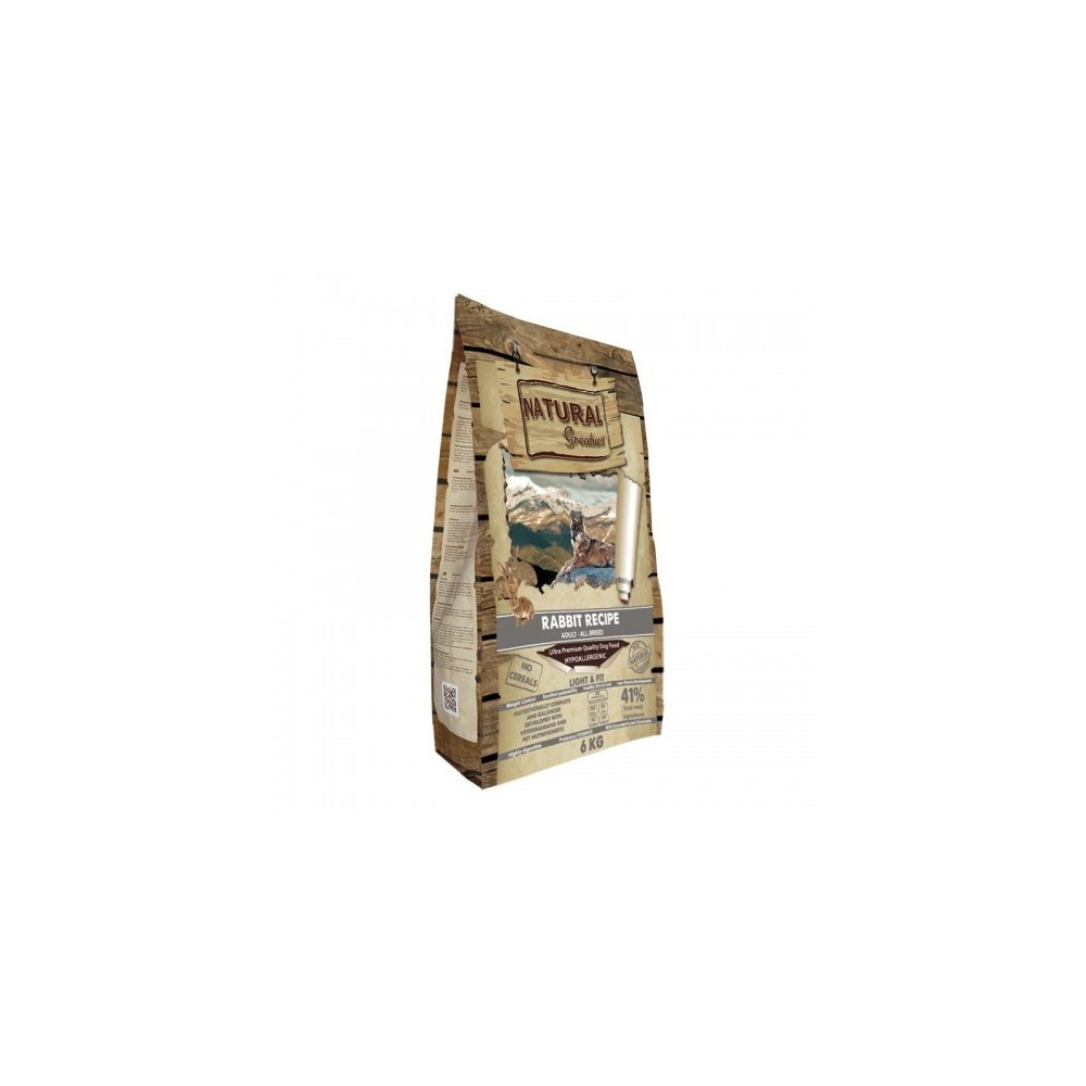 Natural Greatness Receita Sensitive de coelho Light & Fit