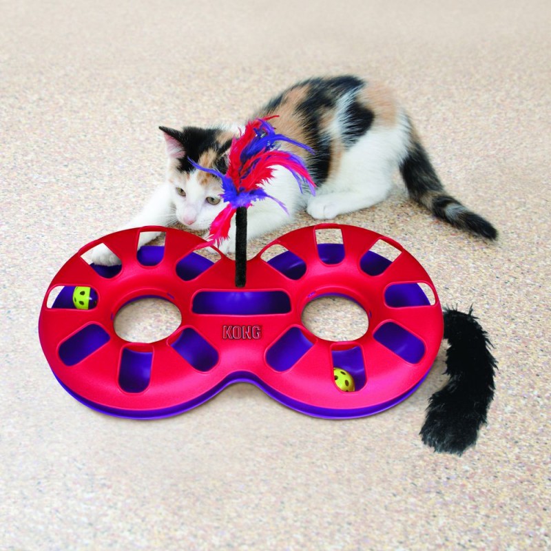 KONG Cat Brinquedo Interactivo Eight Track