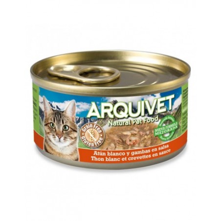 Arquivet Lata Atum Branco e Camarão em molho 80gr