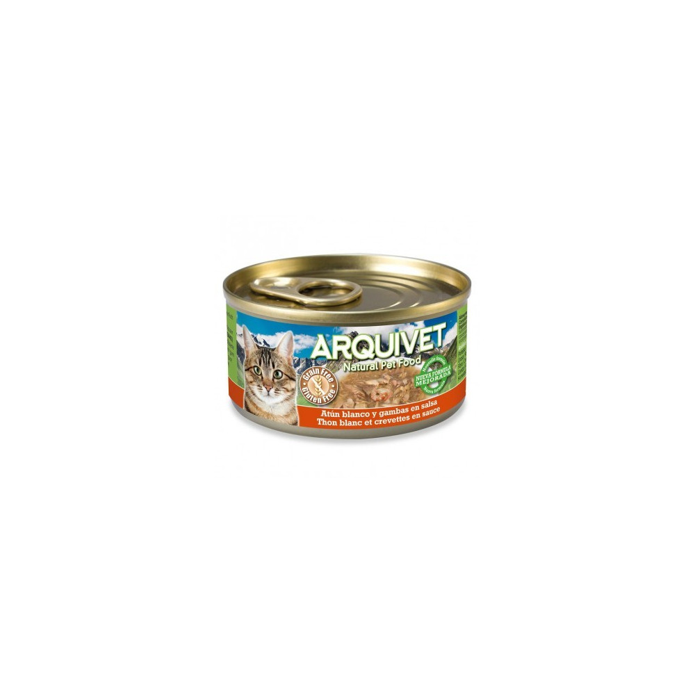 Arquivet Lata Atum Branco e Camarão em molho 80gr Arquivet Lata Atum Branco e Camarão em molho 80gr