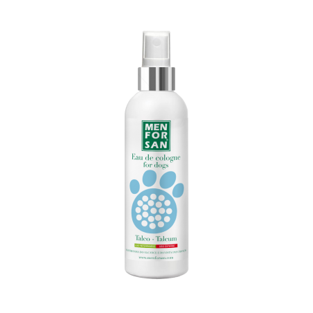 Menforsan Água de colônia talco para cães 125 ml