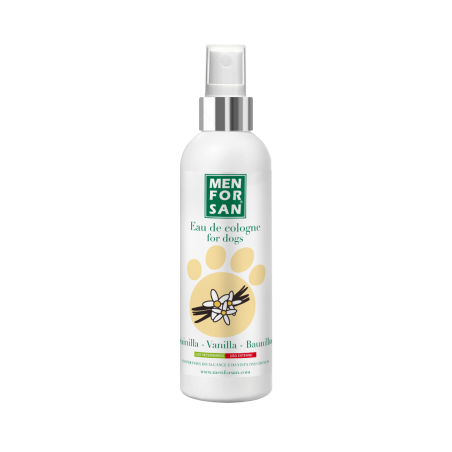 Menforsan Água de colônia de baunilha para cães 125 ml