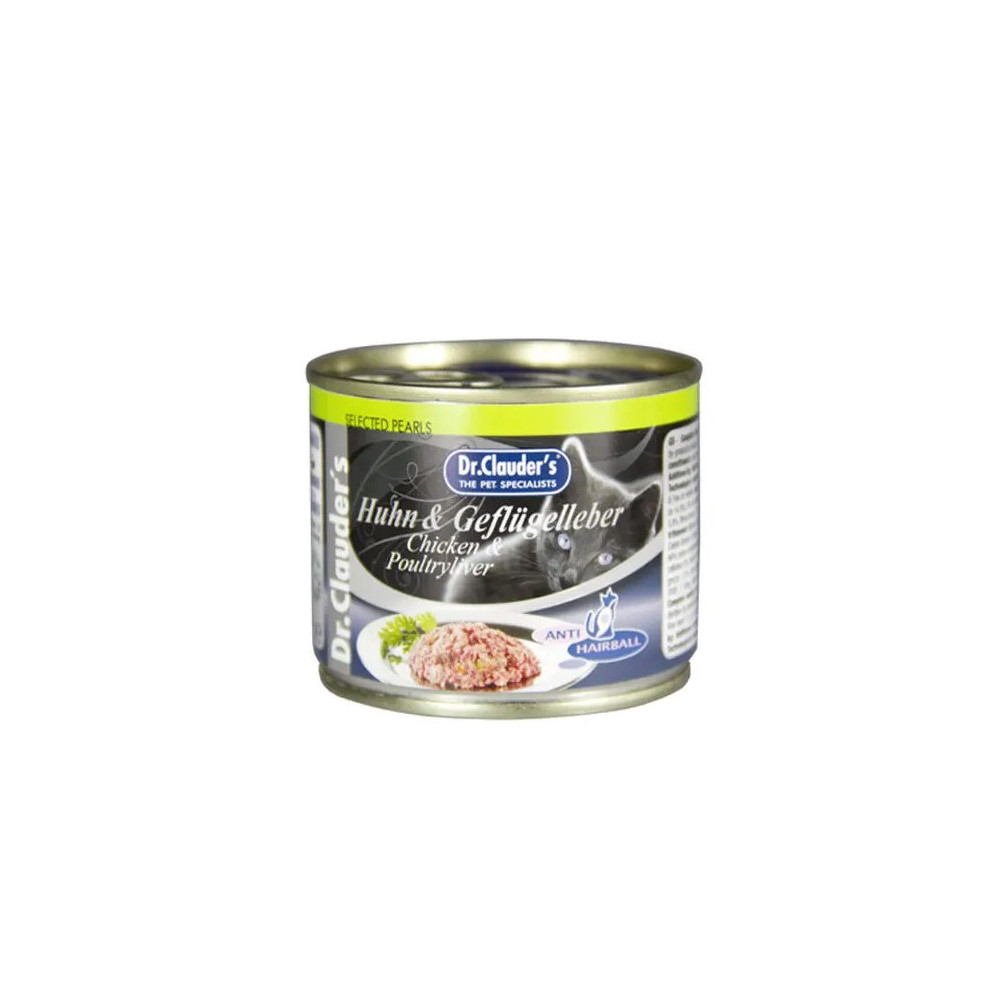 Dr. Clauder's Cat 200 gr Frango e Fígado