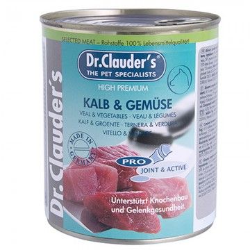 Dr.Clauder Cachorro Enlatado Carne e Vegetais 400gr