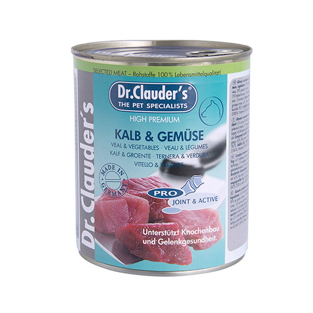 Dr.Clauder Cachorro Enlatado Carne e Vegetais 400gr