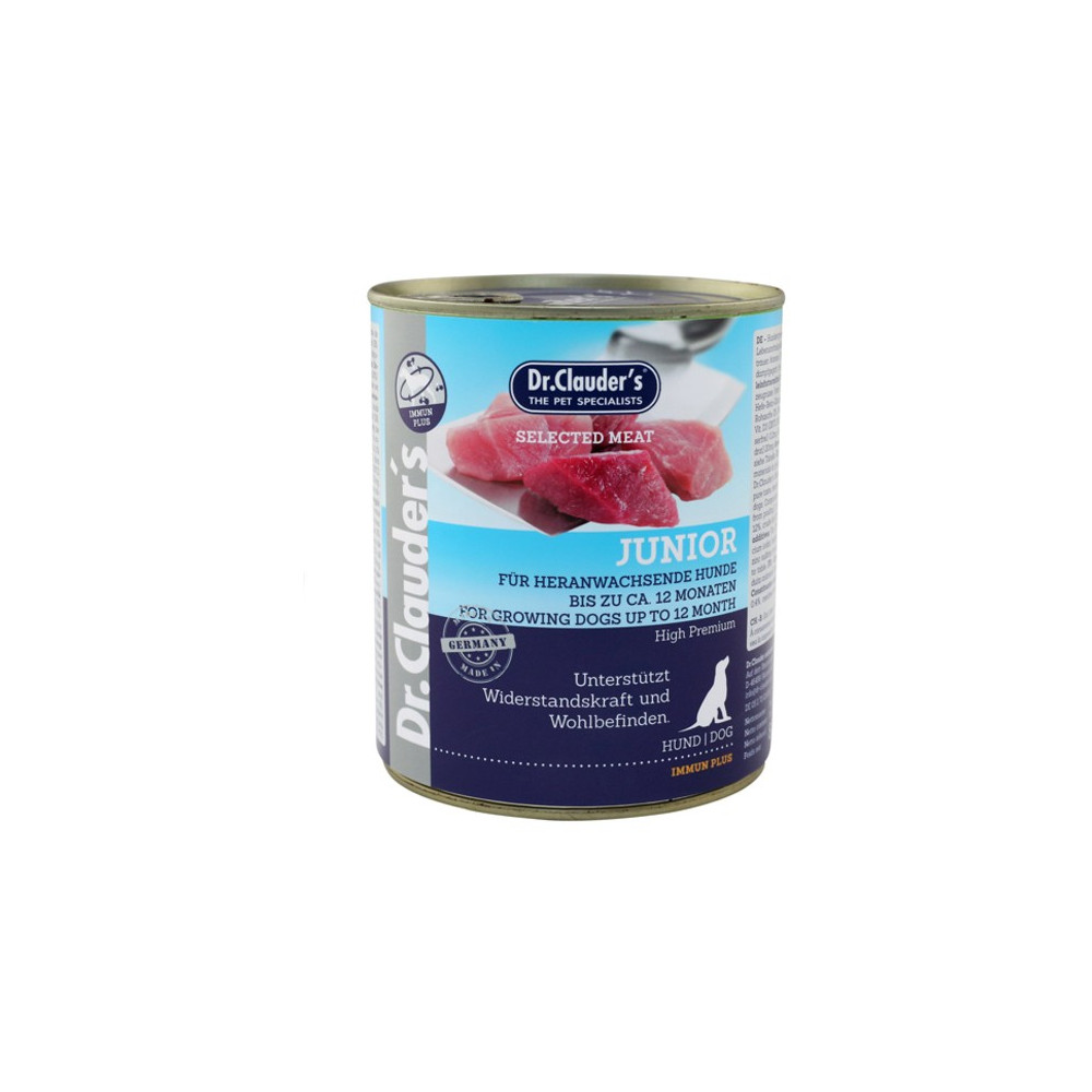 Lata Plus Junior 400g do Dr. Clauder