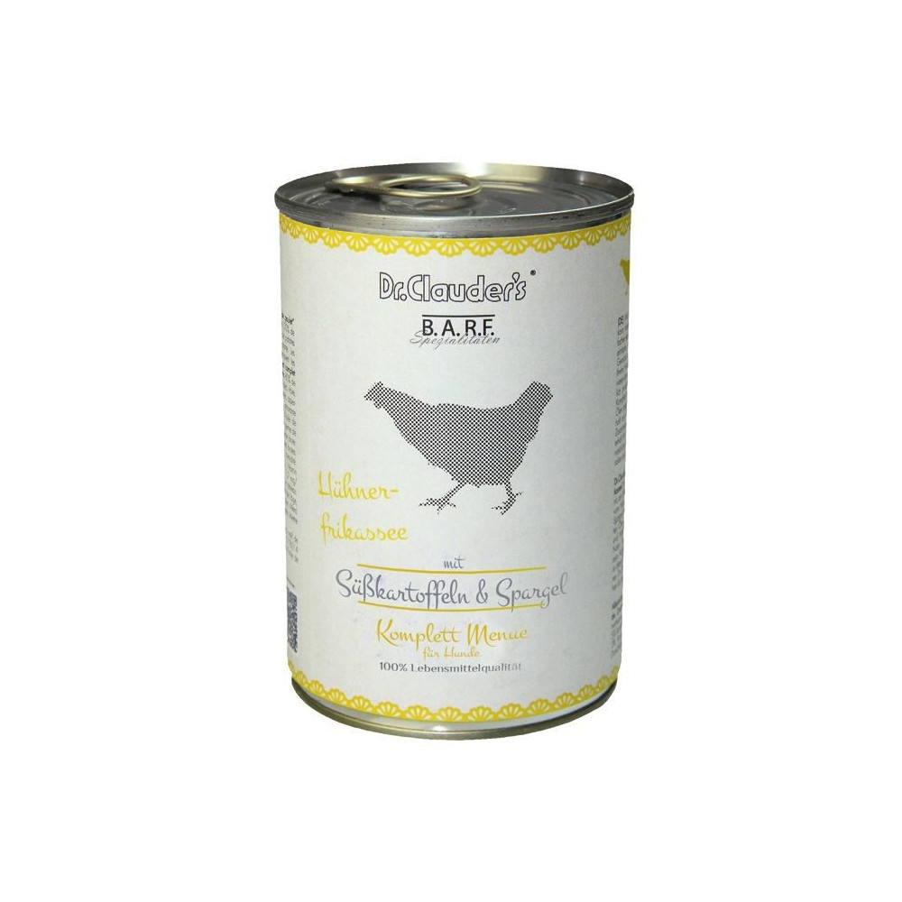 Dr. Clauder´s BARF Cardápio Completo Frango Guisado