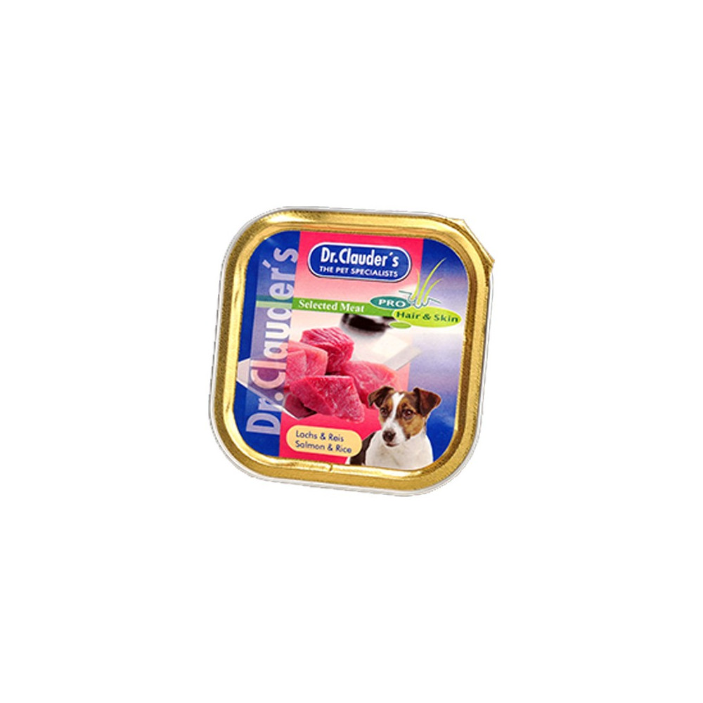 Dr.Clauder's Tub 100 gr de salmão e arroz