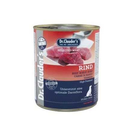 Carne enlatada 400g do Dr.Clauder