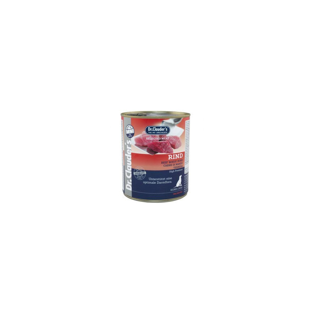 Carne enlatada 400g do Dr.Clauder