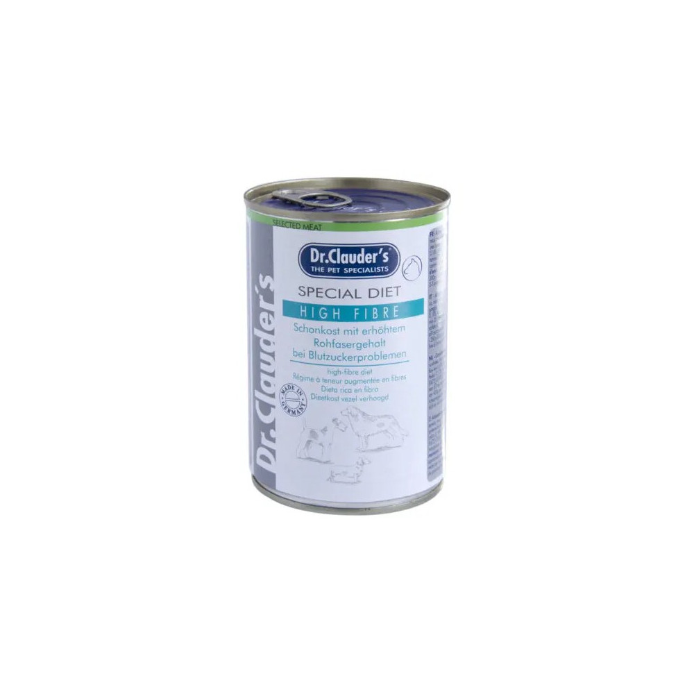 400 gr de proteína de alta fibra do Dr.Clauder